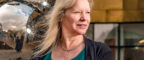 Professor Karen Kirkby outside The Christie