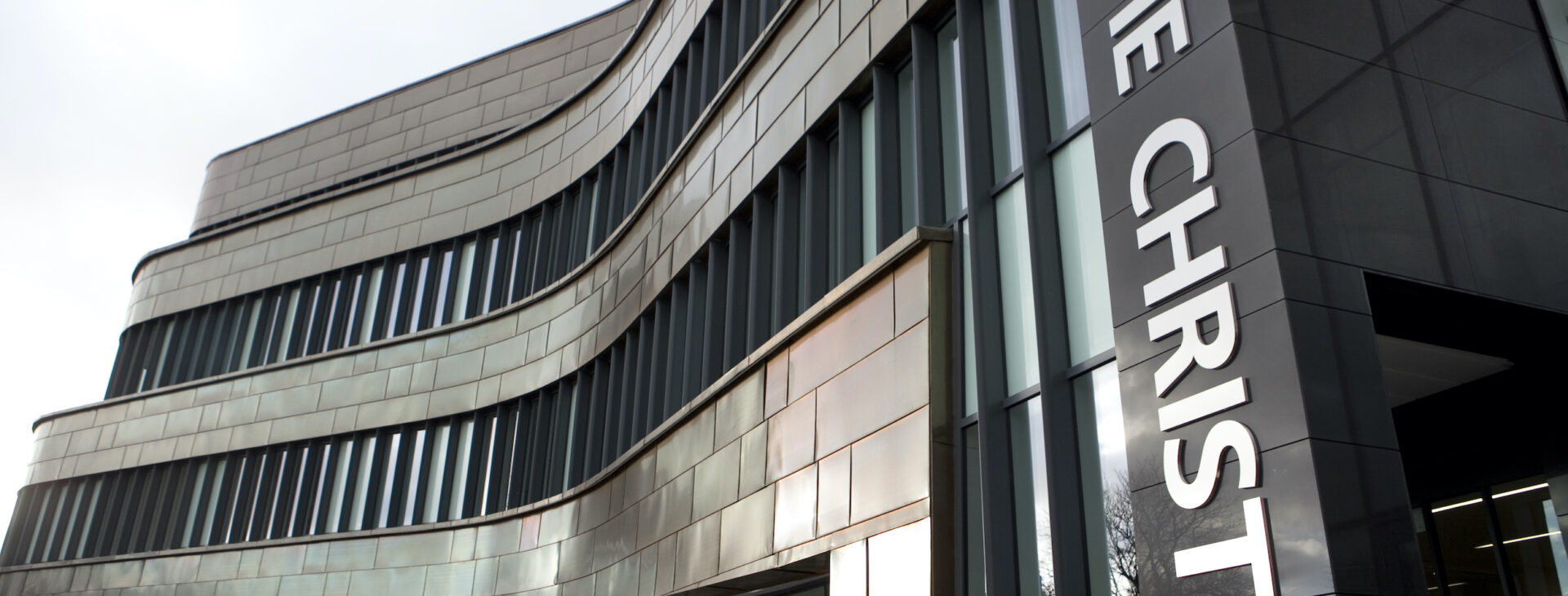 Oak Road entrance to The Christie NHS Foundation Trust