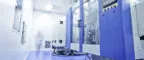 pharmaceutical factory equipment working