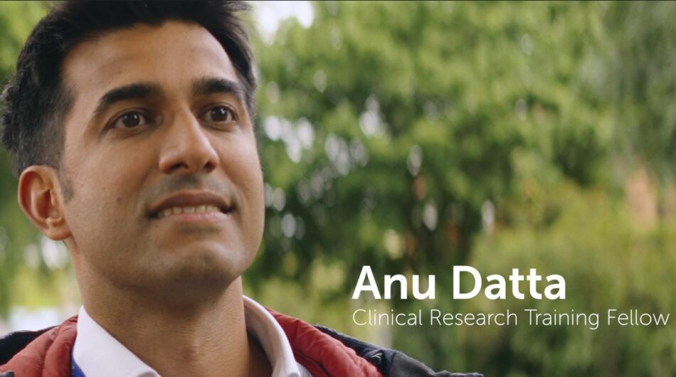 Screen grab of Anu Datta, a Clinical Research Training Fellow
