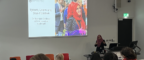 Dr Beenish Siddique presenting at the International Women's Day event in March