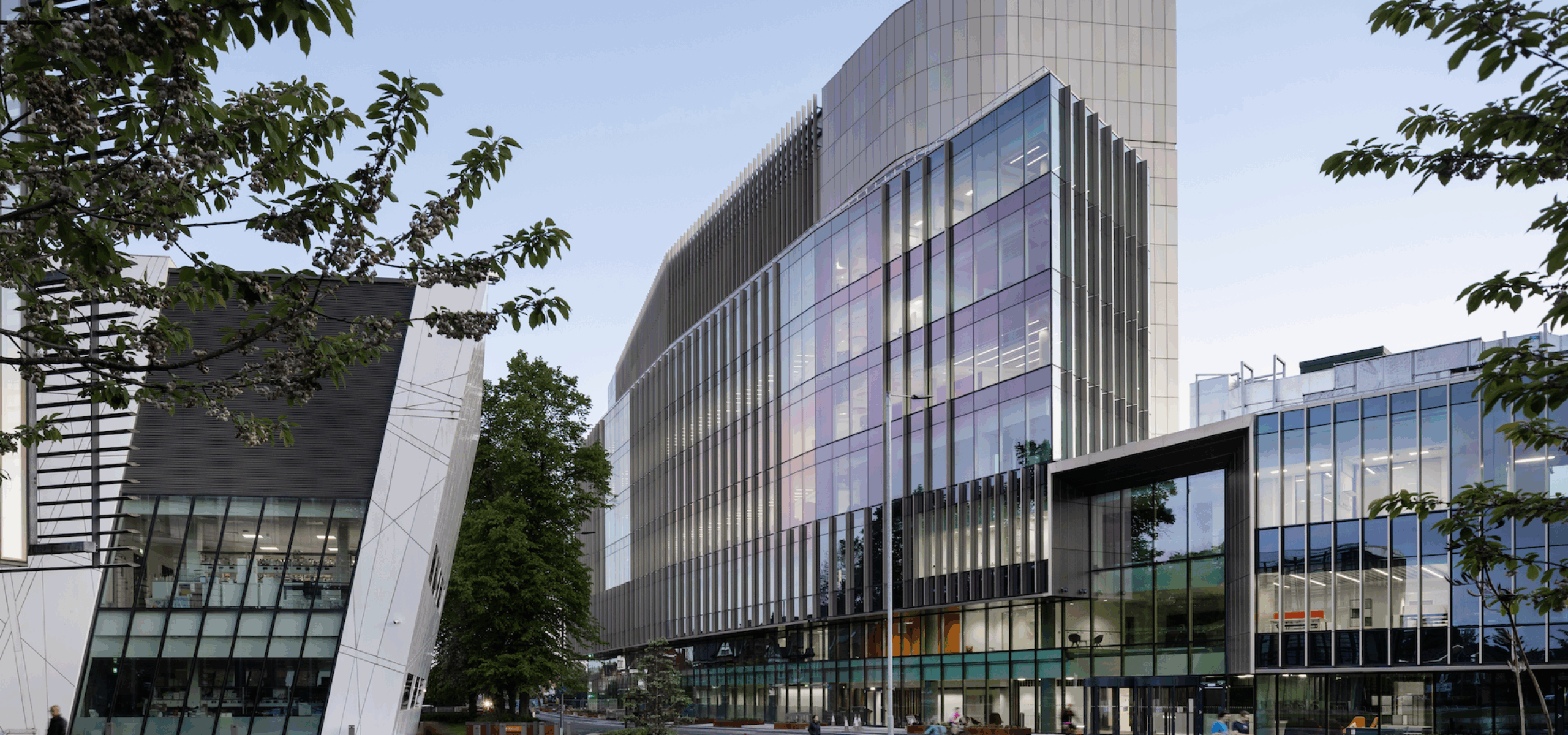 The new Paterson building from Wilmslow Road, Manchester