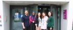 MB-PhD Students - Left to right David Withey, Hadiyat Ogunlayi, Nadin Hawwash, Yuki Zhou, Jean Ling-Tan