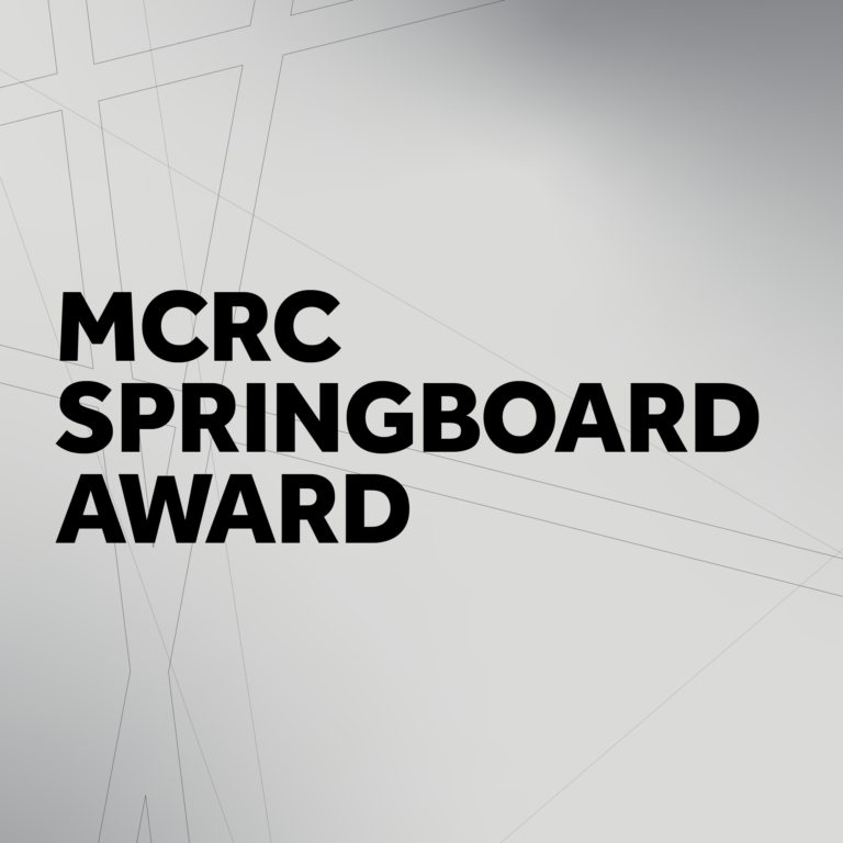 MCRC Springboard Award Application graphic