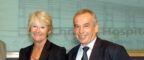 Nancy Rothwell and Prof Nic Jones in 2006