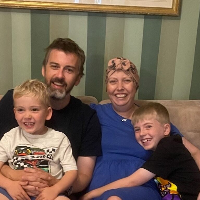 Stanley, Alastair, Elaine and Alfie