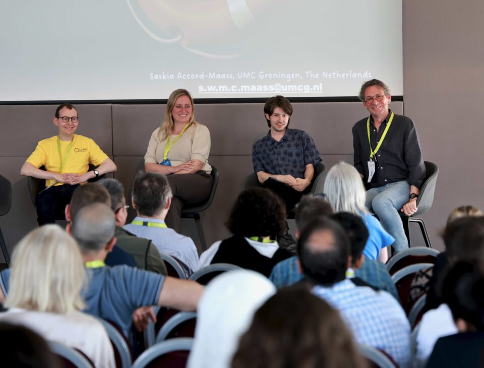 Panelists during the final plenary session at The Lowry.