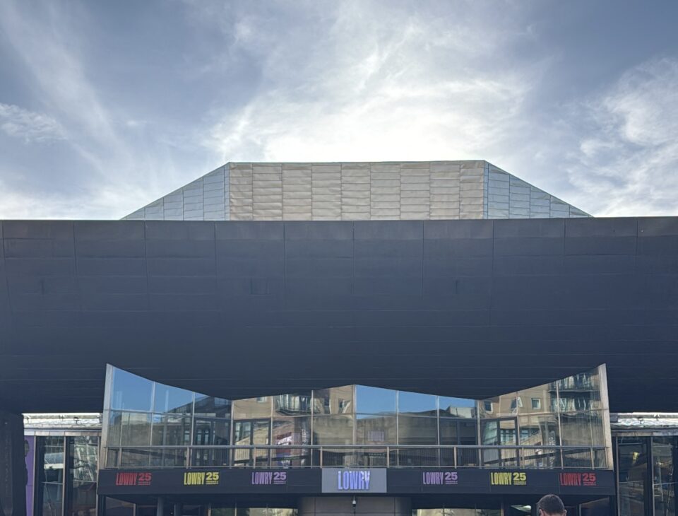 The outside of The Lowry, where the Unseen Unheard made its Manchester debut.