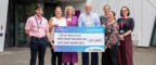 (L-R) Anthony Wilby (UoM), Jane Nelson (CEO, the Oddfellows), Nikki Barraclough (CEO, Prevent Breast Cancer), John Mann (Chairman, the Oddfellows), Eva Hughes (Trusts, Research and Impact Officer, Prevent Breast Cancer), Pam Casey (nominating member, the Oddfellows), Dr Hannah Harrison (UoM)